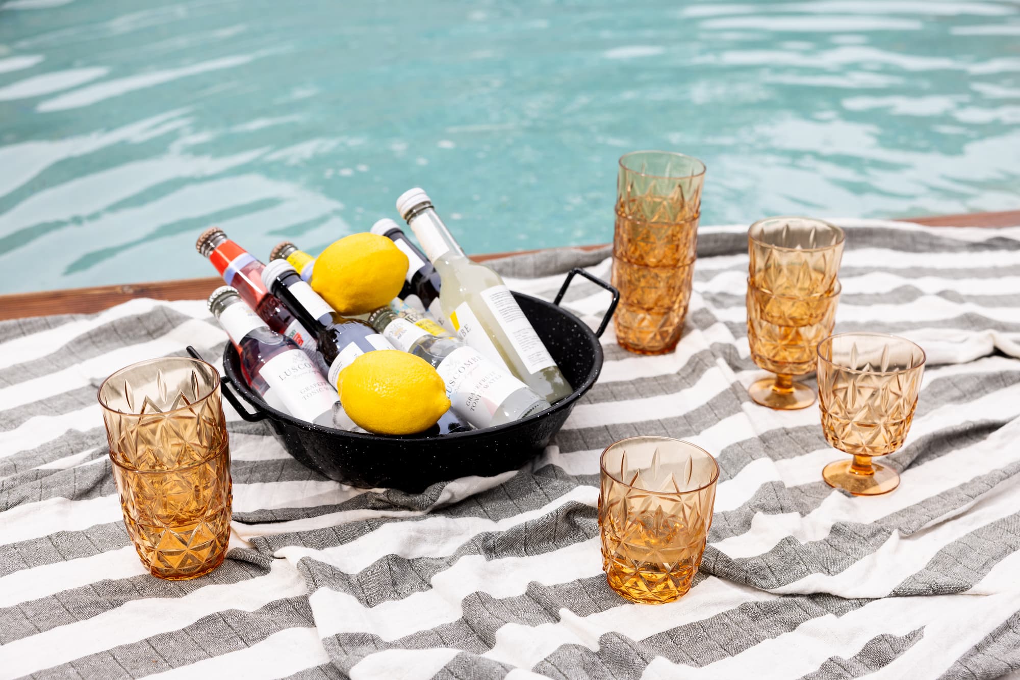 Piknik Juni glass, 4-pk. – bilde 5